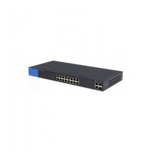 Linksys 18-PORT BUSINESS SMART GIGABIT POE+ SWITCH; 2 COMBO MINI-GBIC(SFP) PORT LGS318P-AP